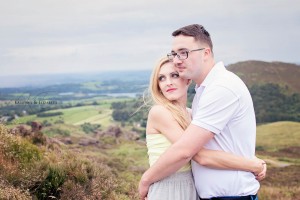 engagement session Staffordshire Tittersworth Water Wedding photographers Staffordshire