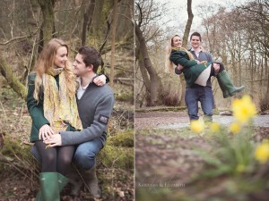 Engagement session Shropshire photographed by wedding photographers based in Staffordshire