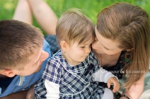 Relaxed outdoor family portraits Staffordshire