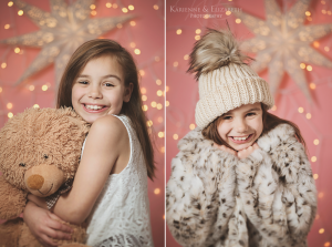 Staffordshire Christmas studio photoshoots