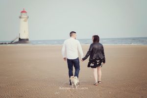 Dreamy Beach Engagement Session Staffordshire Wedding Photographer