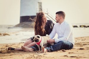 Dreamy Beach Engagement Session Staffordshire Wedding Photographer