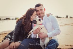 Dreamy Beach Engagement Session Staffordshire Wedding Photographer