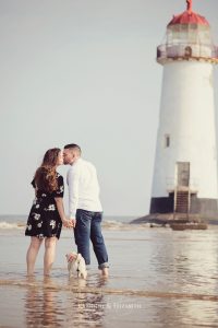 Dreamy Beach Engagement Session Staffordshire Wedding Photographer