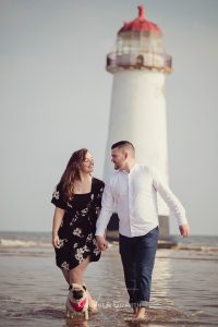 Dreamy Beach Engagement Session Staffordshire Wedding Photographer