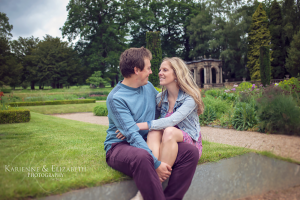 Engagement Shoot Trentham Gardens Staffordshire wedding photographer