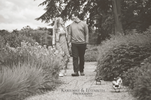 Engagement Shoot Trentham Gardens Staffordshire wedding photographer