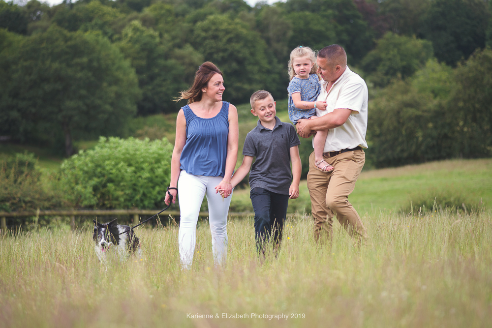 Staffordshire Engagement Session Family outdoor photoshoot Save the date animal farm preceding photoshoot