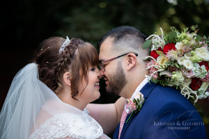 bride and groom staffordshire