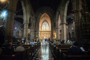 church wedding Staffordshire